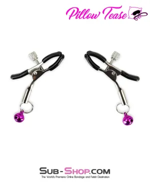 0864M      Purple Bell Adjustable Nipple Clamps - MEGA Deal