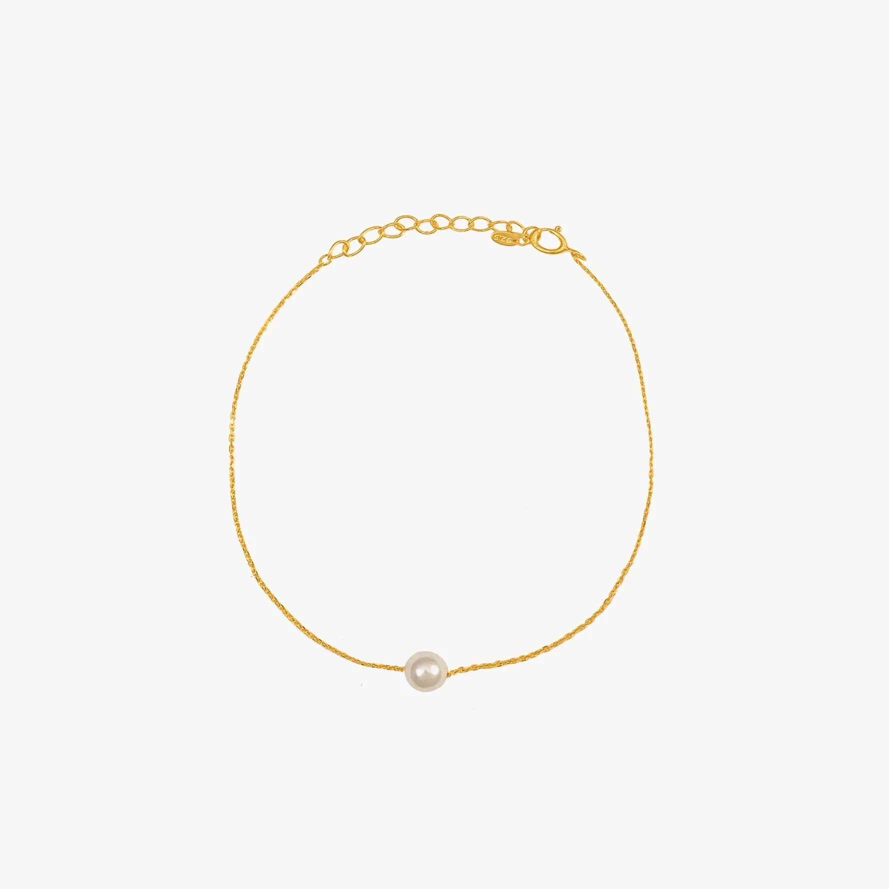 Abby Single Pearl Bracelet