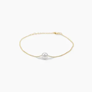 Abby Single Pearl Bracelet