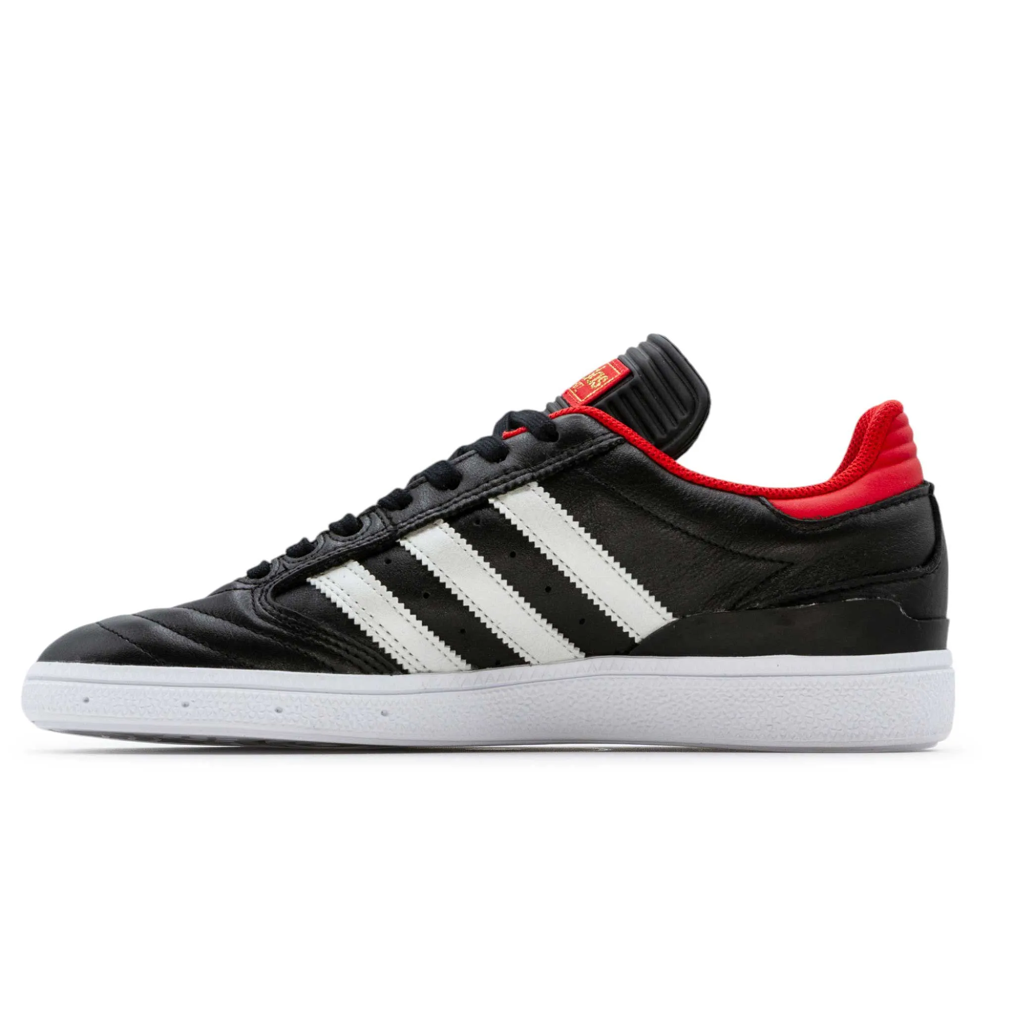 Adidas Busenitz Shoes - Core Black/Zero Metallic/Better Scarlet