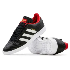 Adidas Busenitz Shoes - Core Black/Zero Metallic/Better Scarlet