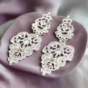 Agnes Earrings -Silver