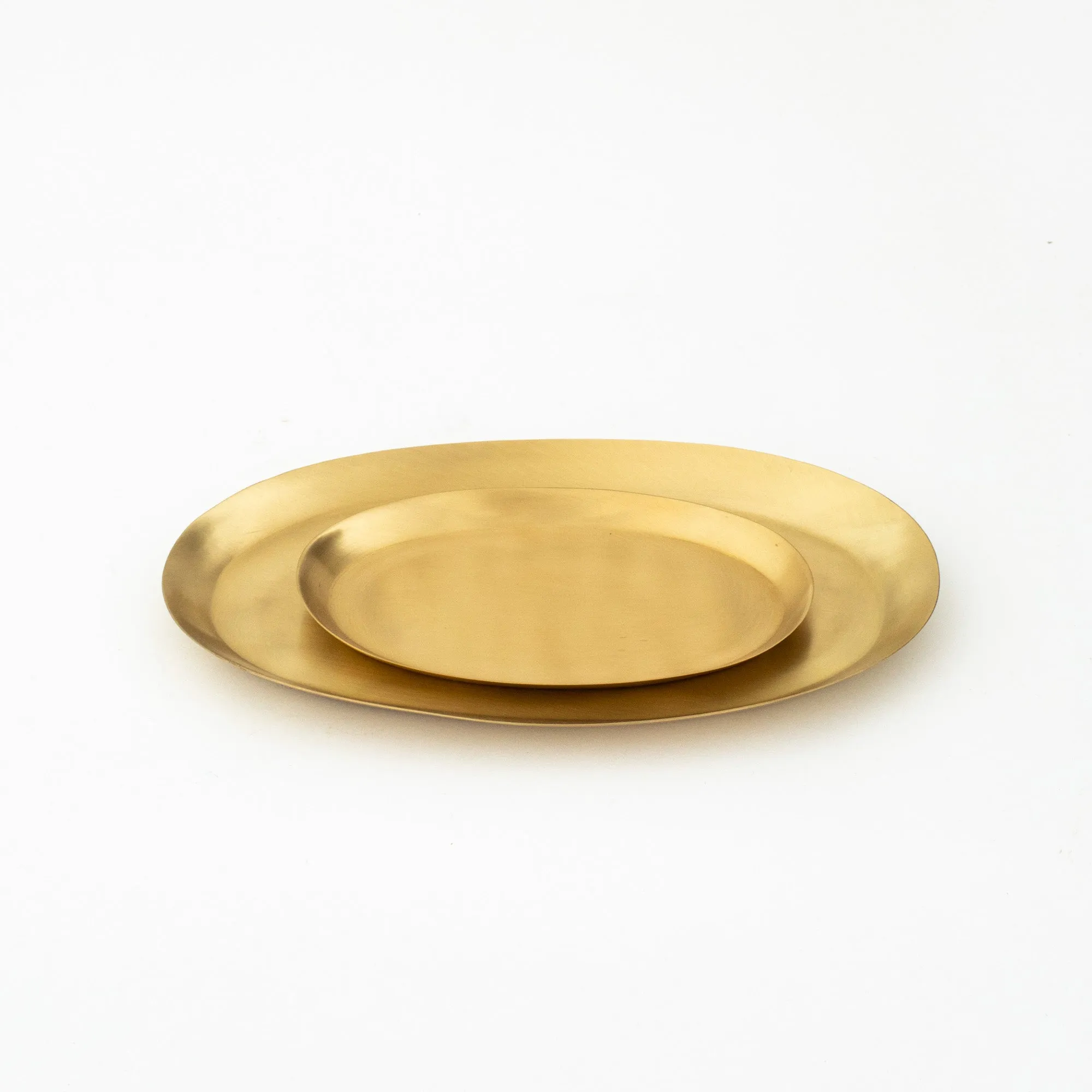 Brass Tray Oval