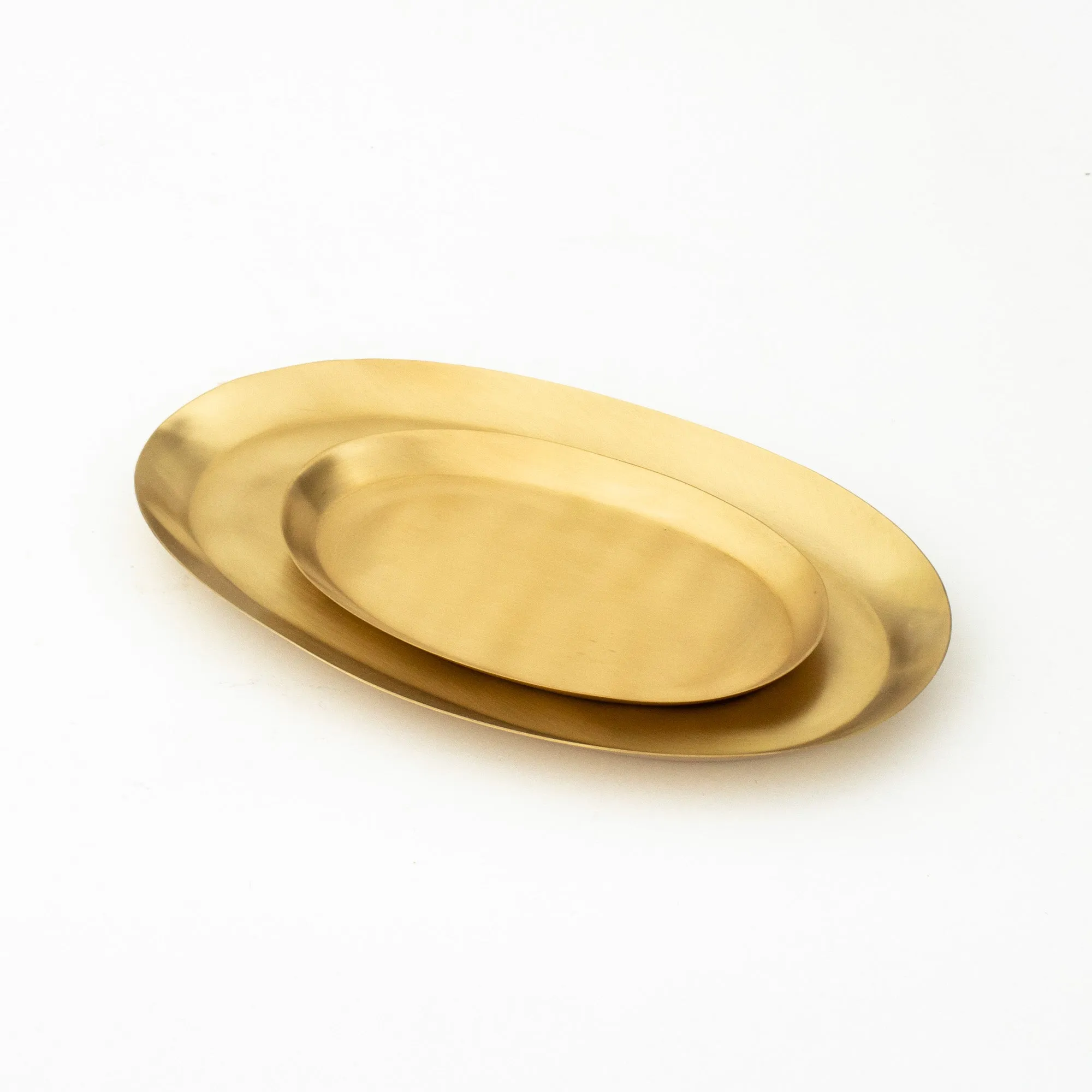 Brass Tray Oval