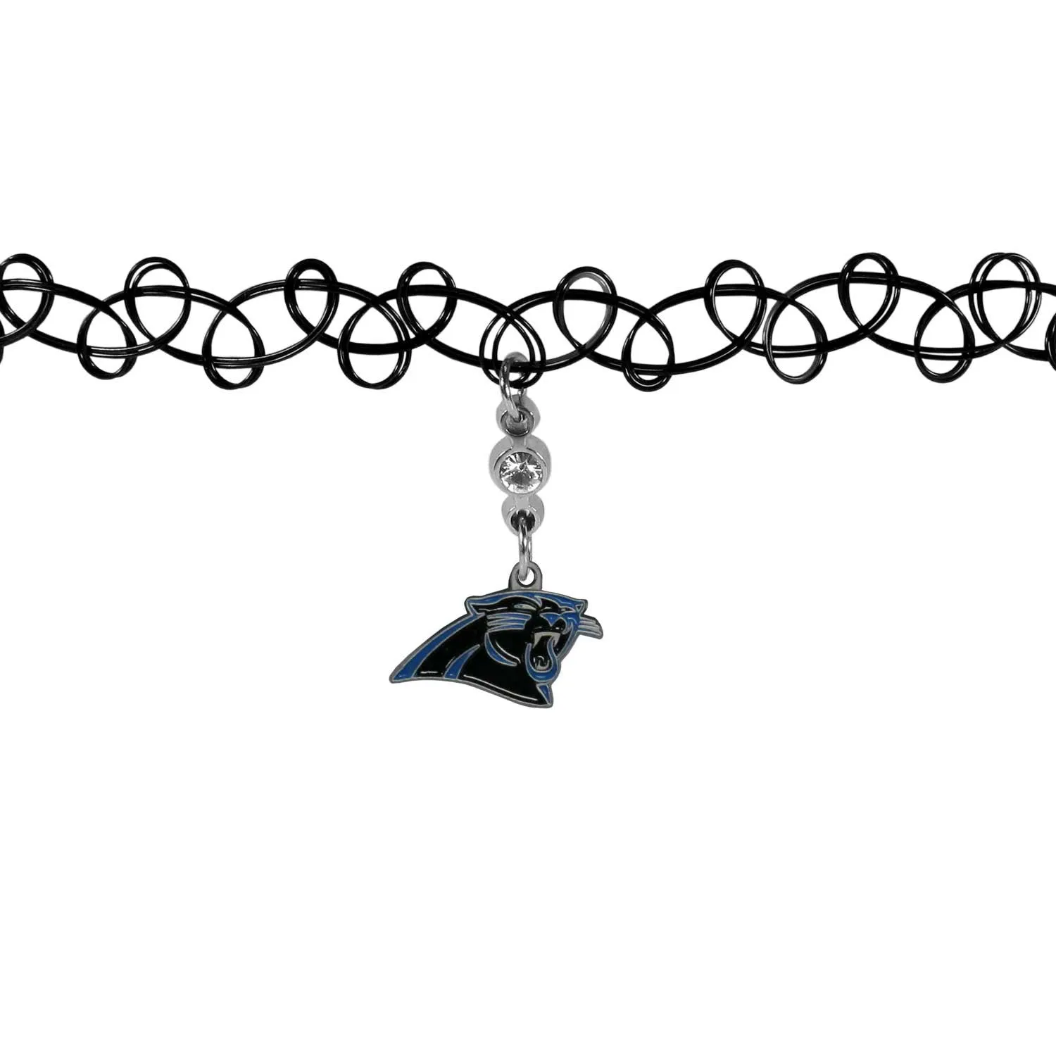 Carolina Panthers Knotted Choker