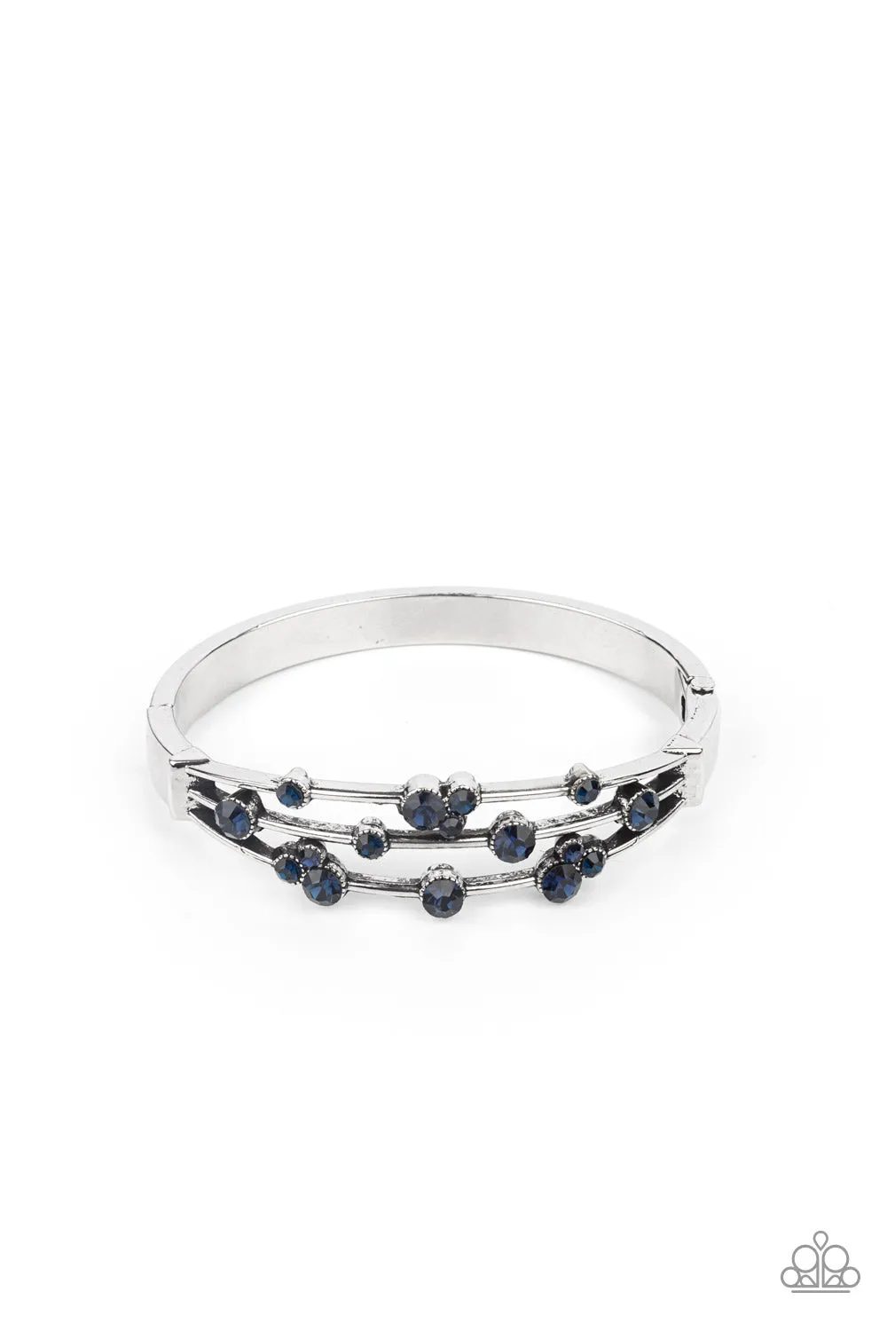 Cosmic Candescence - Blue Bracelet - Paparazzi Accessories