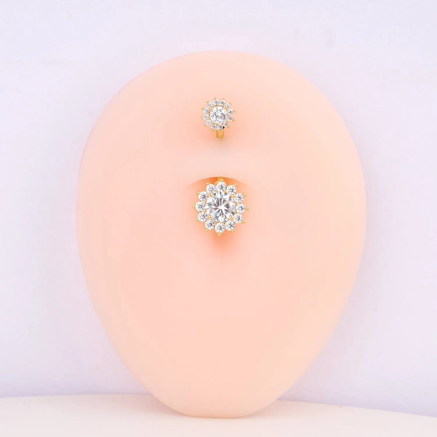 Dazzling Sun Flower Belly Ring