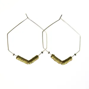 Desert Landing Hoop earrings