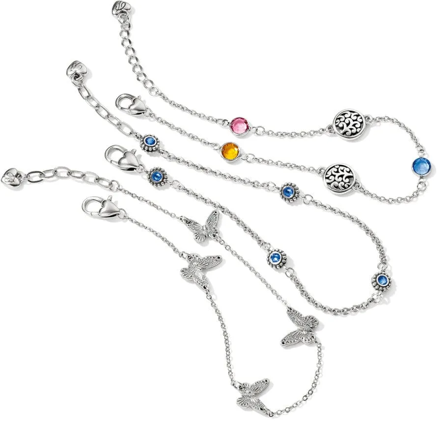 Elora Gems Anklet