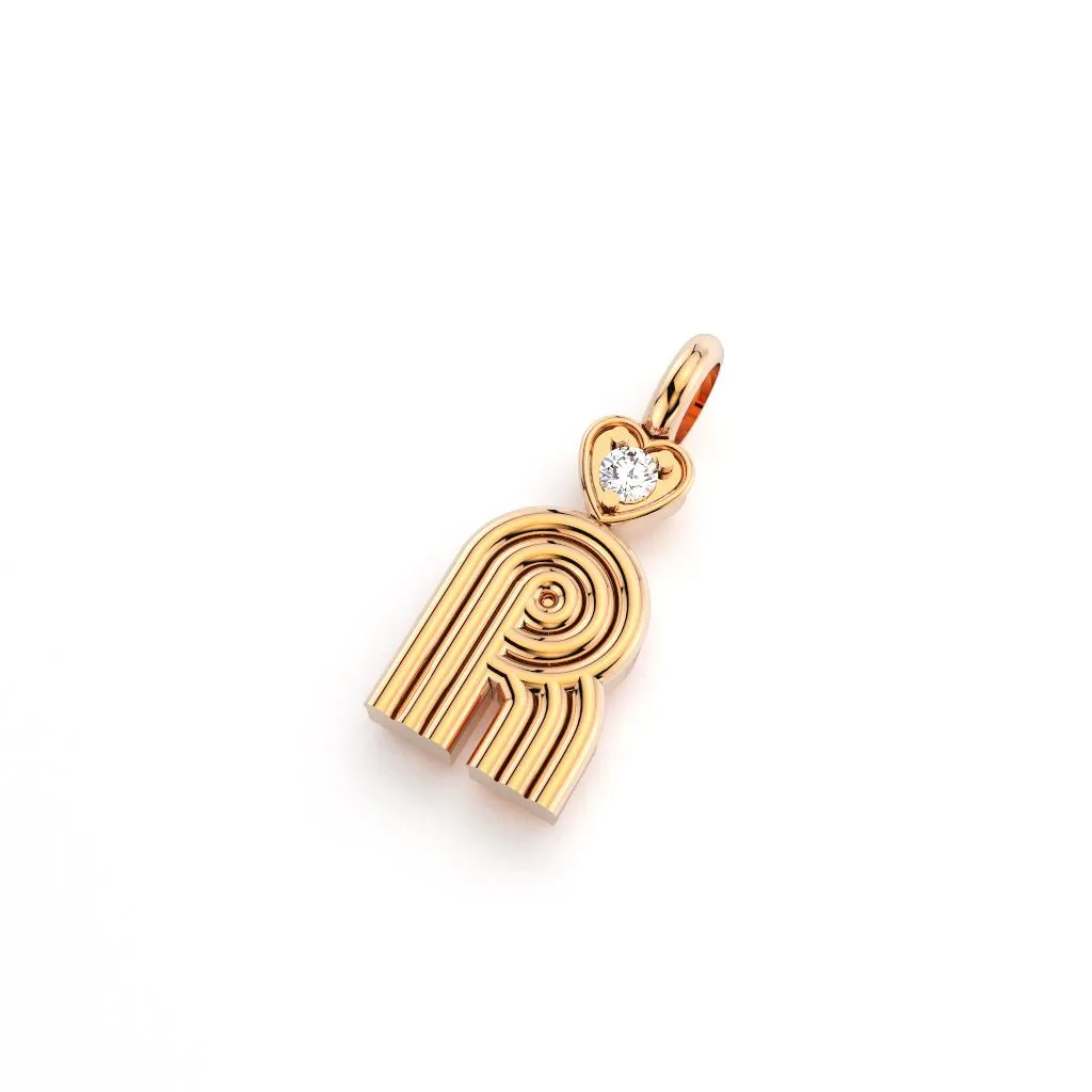 Exclusive Milestones X Alexa Sidaris Mini Radiant Initial Charm