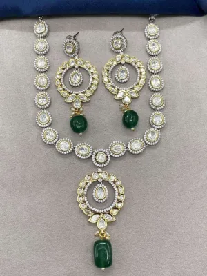 Exquisite Elegant Kundan Necklace