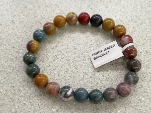 Fancy Jasper Stretch Bracelet