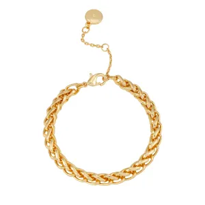 Goldtone Chain Bracelet