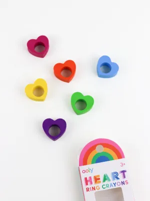 Heart Ring Crayons