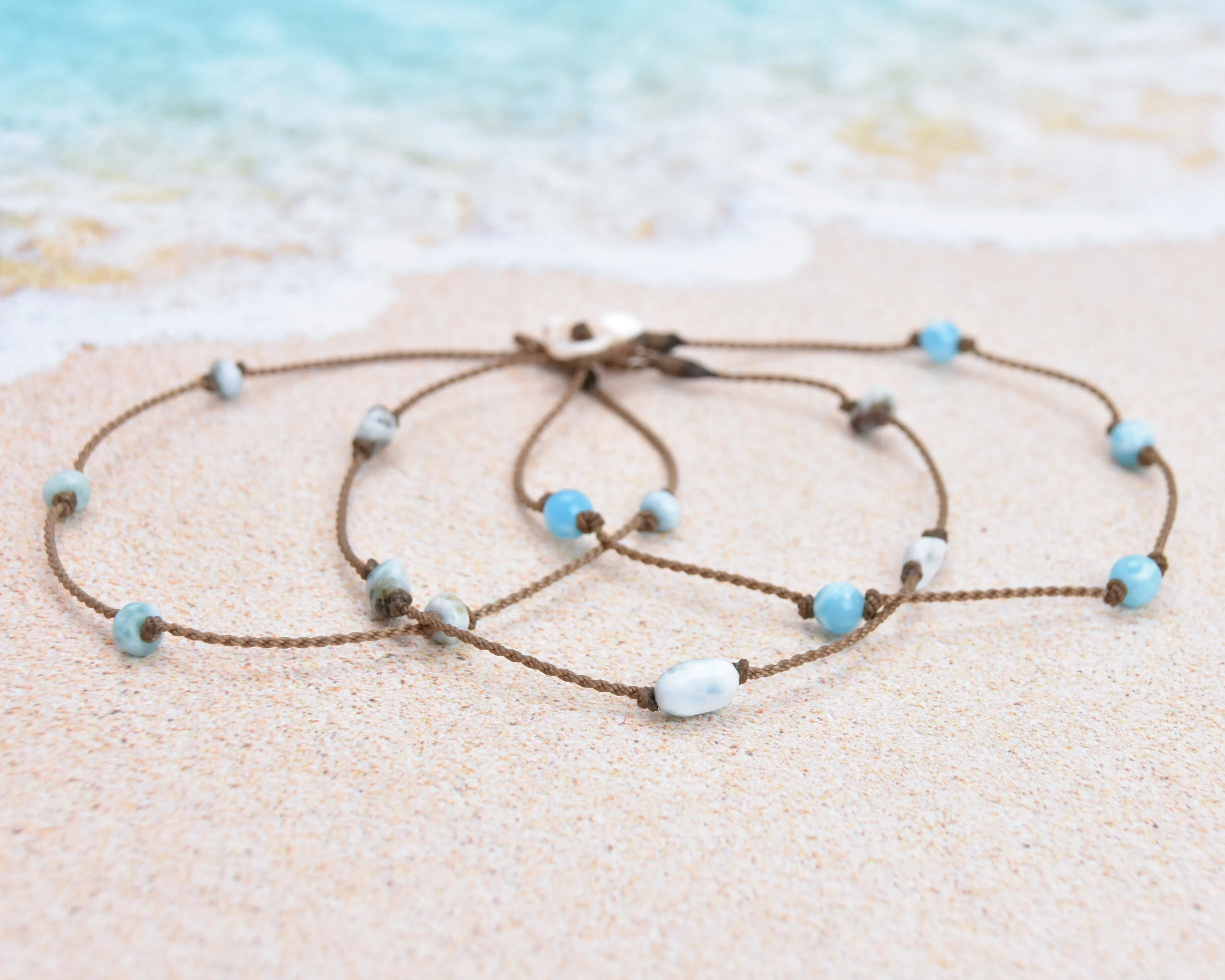 Larimar - Princess Anklets