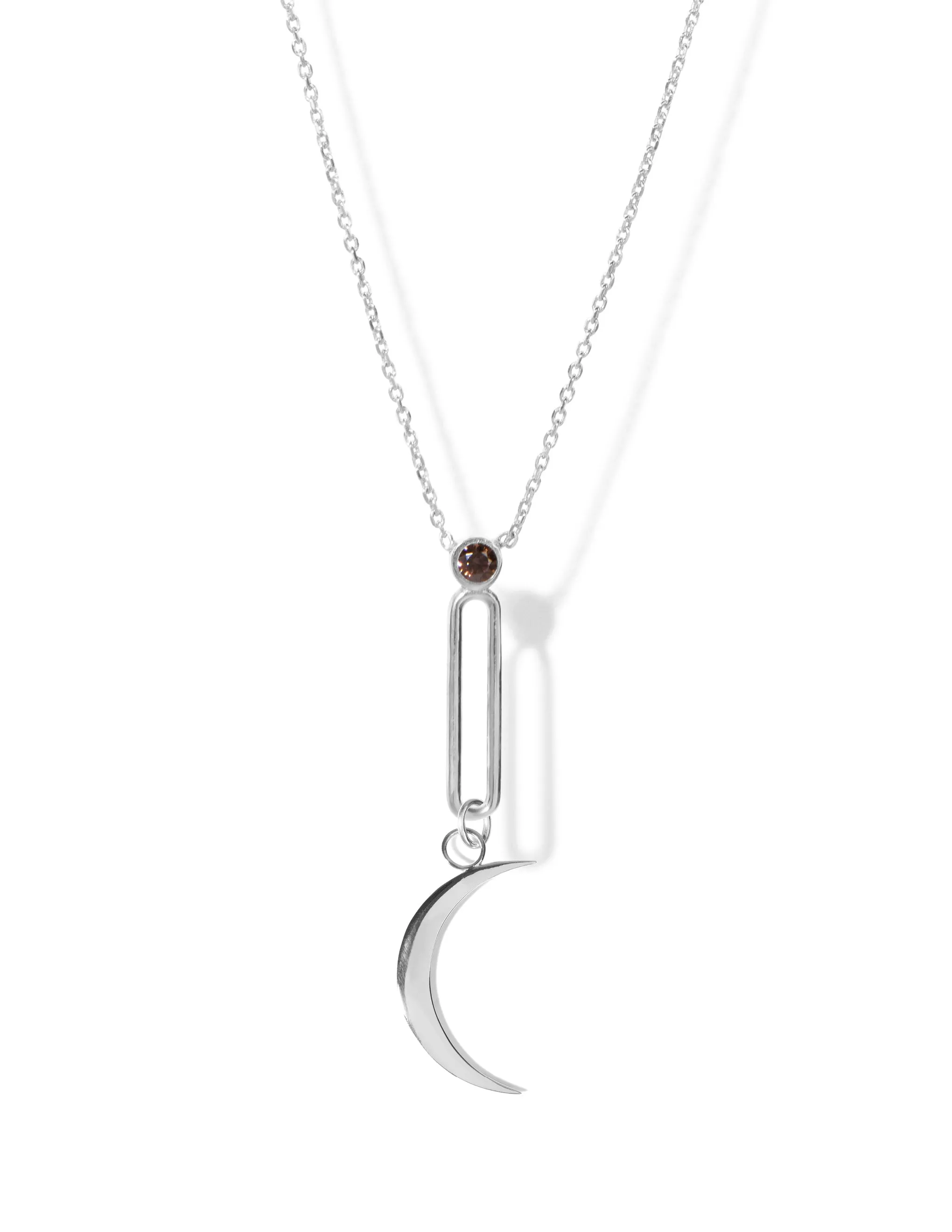 Lunar Necklace <br> Silver