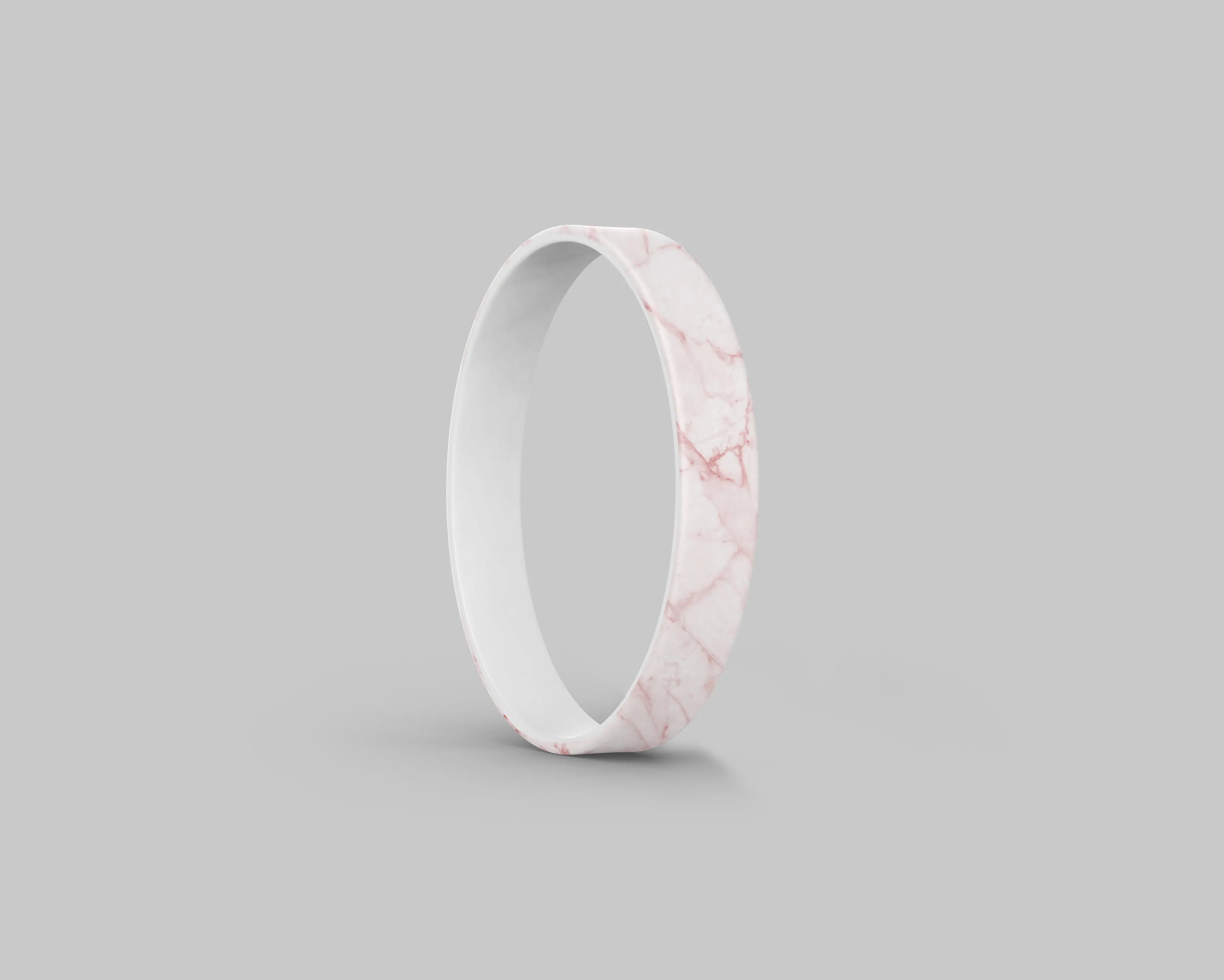 Marble Print Silicone Bracelet Stacks Multiple Colors Available