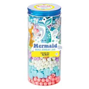 Mermaids Bead Jewelry Jar