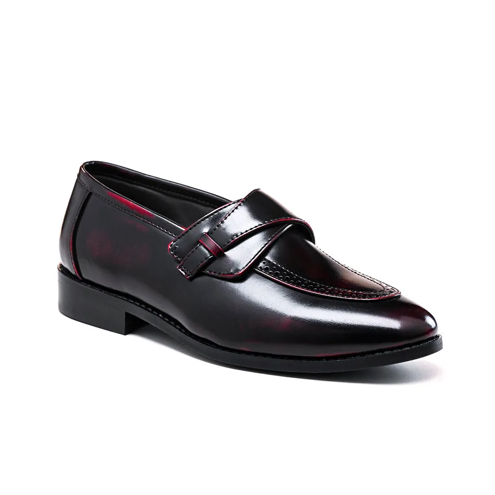 Monkstory Drezzire Classic Patent Slip-Ons - Cherry