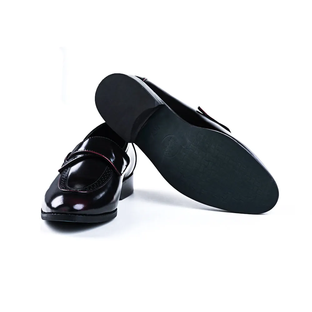 Monkstory Drezzire Classic Patent Slip-Ons - Cherry