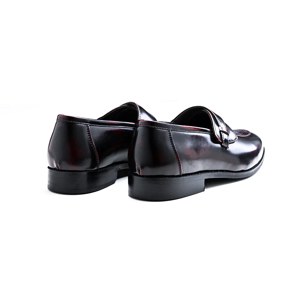 Monkstory Drezzire Classic Patent Slip-Ons - Cherry