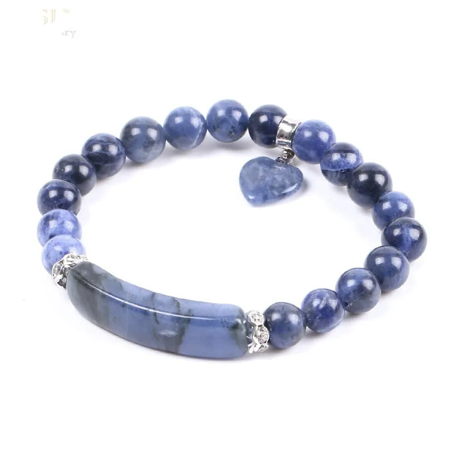 Natural Stone Sodalite Bracelet