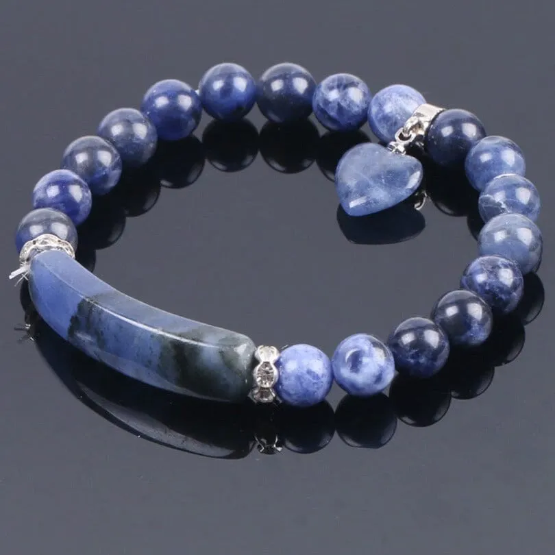 Natural Stone Sodalite Bracelet