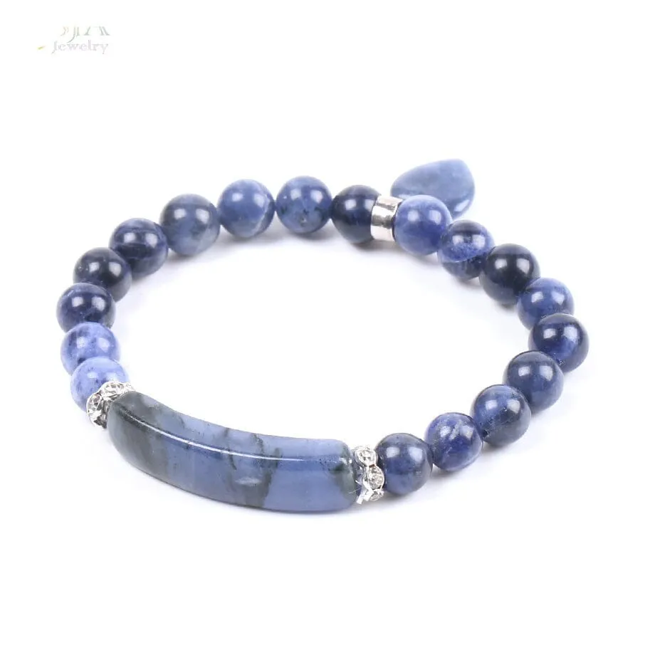 Natural Stone Sodalite Bracelet