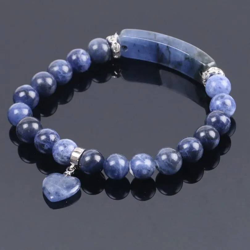 Natural Stone Sodalite Bracelet