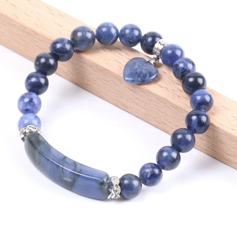 Natural Stone Sodalite Bracelet