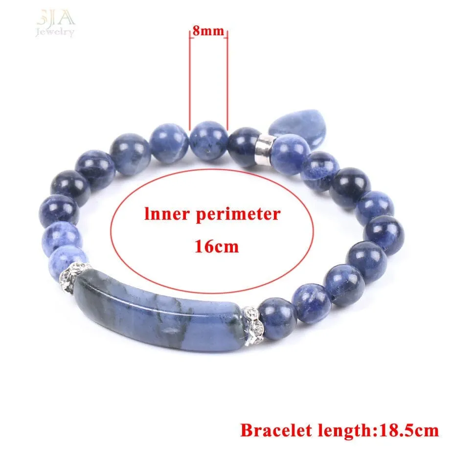 Natural Stone Sodalite Bracelet