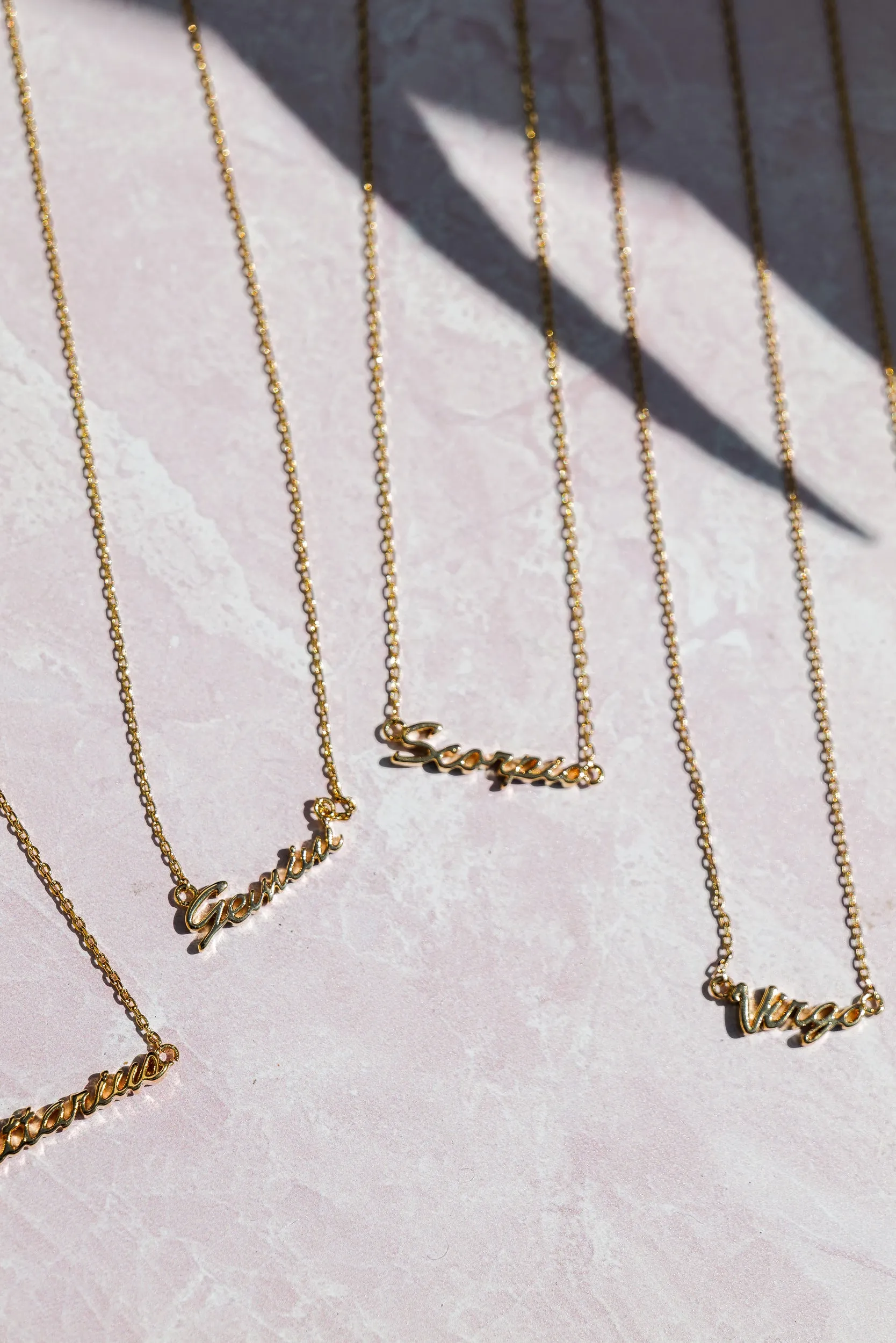 Zodiac Sign Necklace